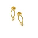 Goldschmuck Ohrstecker mit Diamant GOKBOS