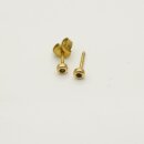 Goldschmuck Ohrstecker mit Tsavorit